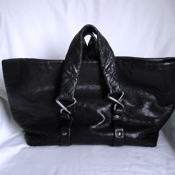 CLASSIC KNOT 20 IN BLACK LAMBSKIN